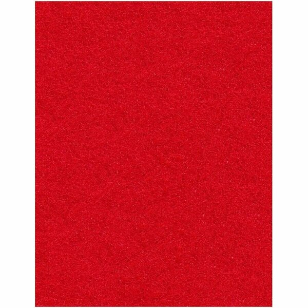 Genuine Joe Buffing Floor Pad - 14in x 20in - Red, 5PK GJOH8053